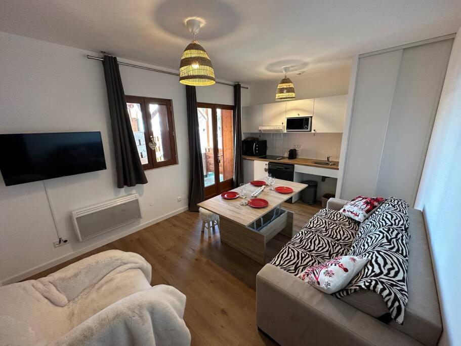 Appartement Superbe T2 Au Pied Des Pistes à Guillaumes Extérieur photo